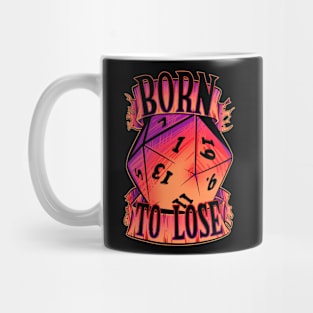 Born to lose D20 shirt purple Mug